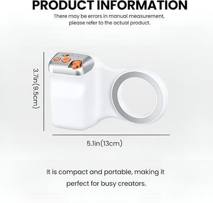 Magnetic Phone Camera Grip for V loggers & Content Creators