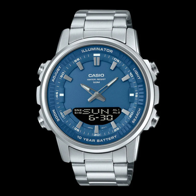 Turquoise Dial Men Watch